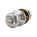 Kwikset Hancock Knob Privacy Door Lock with New Chassis with 6AL Latch and RCS Strike Bright Chrome Finish 730H-26